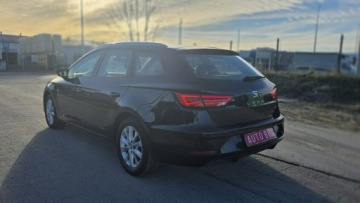 Seat Leon III ST Facelifting 1.6 TDI 115KM 2018 Seat Leon ledy automat mały przebieg nowy, zdjęcie 5