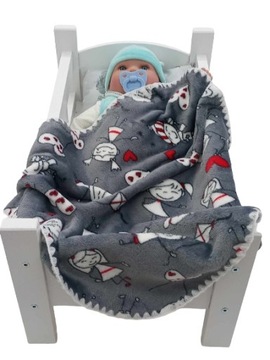 KOCYK PUSZYSTY DLA LALEK DWUSTRONNY. PRODUCENT