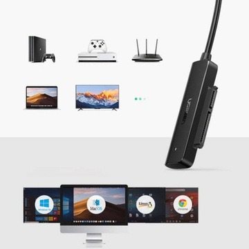 Ugreen HDD SSD 2,5-дюймовый адаптер SATA III