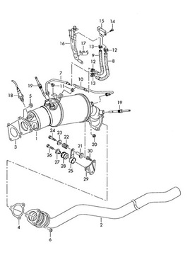 AUDI A4 A6 TRUBKA VÝFUKOVÝ SPOJOVNÍK KATALIZÁTOR