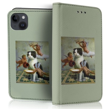 ETUI PREMIUM DO APPLE IPHONE 14 PLUS WZORY