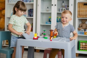 СТОЛ 2 стула 3в1 Столешница Sandbox для блоков
