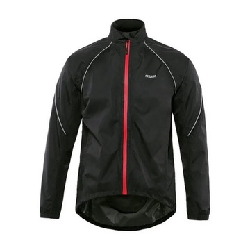 ARSUXEO Cycling Windbreaker Jackets Full Waterproof Bike Raincoat