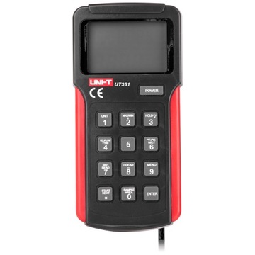 Измерение температуры анемометром Uni-t UT361