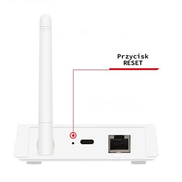 ZigBee 3.0 LAN Шлюз RJ45 TUYA Smart Life Bridge Разъем USB-C Антенна 3dBi