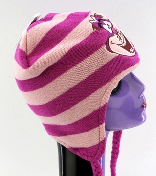 Зимняя шапка молодежная Перуанская DISNEY Alicja Cheshire Cat 53-58см