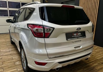 Ford Kuga II SUV Facelifting 2.0 TDCi 180KM 2017 Ford Kuga II VIGNALE AUTOMAT gwarancja bezwypadkowa zarejestrowa 4x4, zdjęcie 10