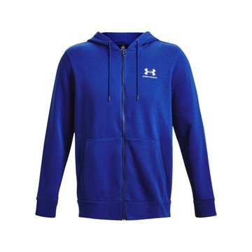 BLUZA MĘSKA UNDER ARMOUR ROZPINANA Z KAPTUREM DRESOWA SPORT BAWEŁNA 1373881