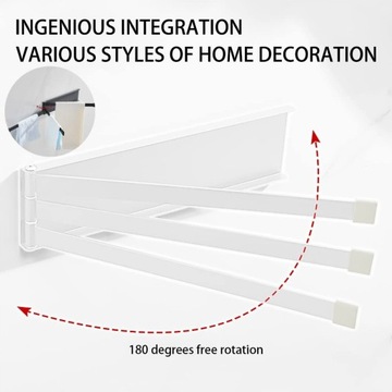 Ręcznik łazienkowy 3 180 °