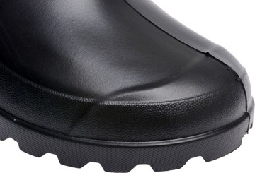 KALOSZE MĘSKIE LEKKIE KRÓTKIE PIANKOWE czarny 47