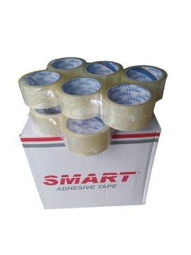 Лента упаковочная Solvent Kauczuk бесцветная 48/64у, большая