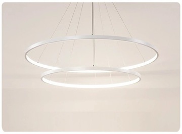 ПОДВЕСНОЙ СВЕТИЛЬНИК, КОЛЬЦЕВАЯ ЛЮСТРА, САМОЛЕТ, ДИСТАНЦИОННОЕ УПРАВЛЕНИЕ, LED 40-60