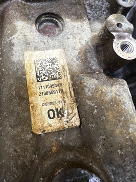 SKŘÍŇKA BLOKU VANA DACIA DUSTER II 1.0 TCE LPG H4D F480