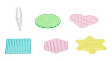 Набор бусин для глажки 5000 шт + шаблоны