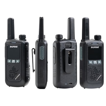 2x WALKIE TALKIE KRÓTKOFALÓWKA RADIO BAOFENG T17 USB DUŻY ZASIĘG