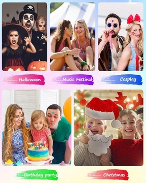 Набор для блестящих тату, шаблоны, блестящие татуировки, большие поделки своими руками