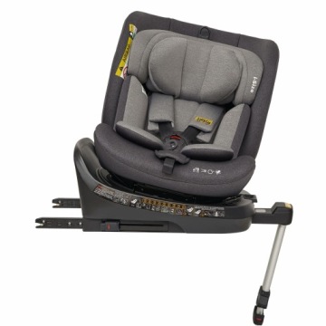 Автокрісло Jovikids 360 ISOFIX i-Size 40-150 см поворотний сірий