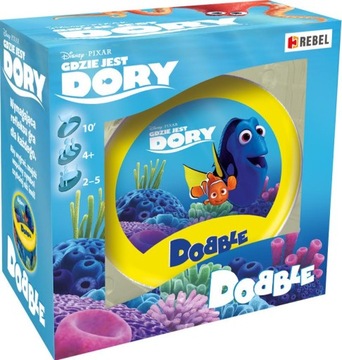 Dobble Gdzie jest Dory? GRA REBEL FAMILIJNA