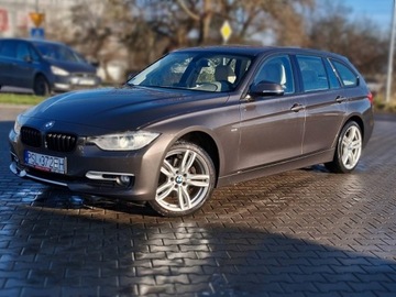 BMW Seria 3 F30-F31-F34 Touring 2.0 320d 184KM 2013 BMW 320d 184KM Modern X-Drive Jasne Skóry Navi El klapa Zarejestr w Polsce, zdjęcie 8