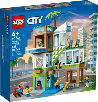 LEGO CITY APARTAMENTOWIEC 60365 DOM ROWER SKUTER SKLEP