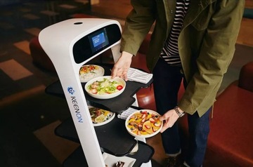 Робот-доставщик Keenon Dinerbot T6