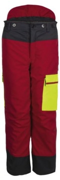SPODNIE PILARSKIE WURTH Forest Jack Red antyprzecięciowe 31/32