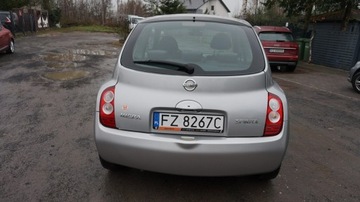 Nissan Micra III Hatchback 5d 1.2 i 16V 65KM 2005 Nissan Micra zarejestrowany, ubezpieczony., zdjęcie 7