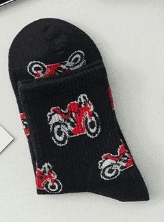 ЖЕНСКИЕ ТКАНЫЕ НОСКИ ДЛЯ МОТОЦИКЛИСТОВ 35-39