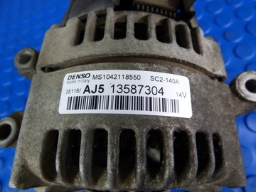 ALTERNÁTOR 13587304 OPEL ASTRA V K 1.6 CDTI
