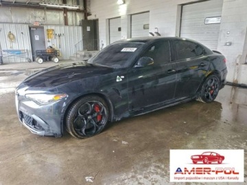 Alfa Romeo Giulia II 2017 Alfa Romeo Giulia 2017r., Quadrifoglio, 2.9L, od ubezpieczalni 2.9 Benzyna