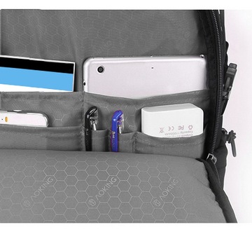 Рюкзак CITY для ноутбука 15,6 дюйма с USB, черный AOKING - удобно и стильно