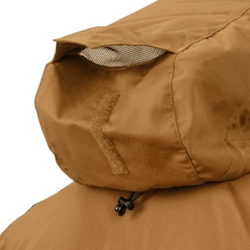 Куртка Helikon-Tex Anorak Woodsman, коричнево-черная, размер XL