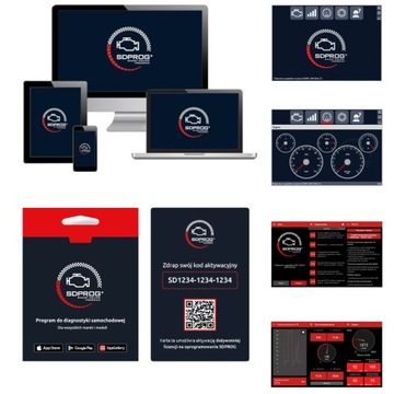 Program Diagnostyczny SDPROG PL OBD2 Android iOS Windows Kod Aktywacyjny