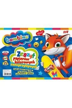 Bambino Zeszyt papierów kolorowych B4 8 kartek
