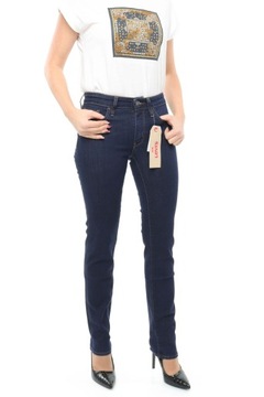 LEVI'S 712 SLIM spodnie damskie proste W24 L30