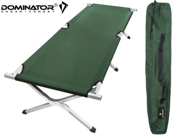 СКЛАДНАЯ ТУРИСТИЧЕСКАЯ КРОВАТЬ КАНАДСКИЙ 190х70х45см ДОМИНАТОР ОЛИВКА