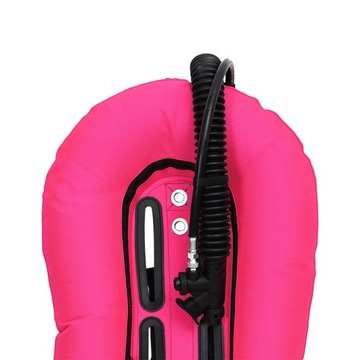 Водолазное устройство Donut Wing BCD с одним баком Плавучесть розового цвета