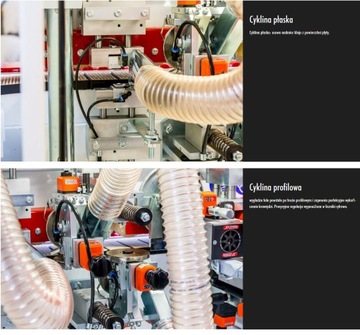 Oklejarka LANGE B85KF wstępny frez cykliny OD RĘKI