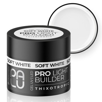 PALU PRO LIGHT BUILDER SOFT WHITE 45G ŻEL BUDUJĄCY PROFESJONALNY MLECZNY