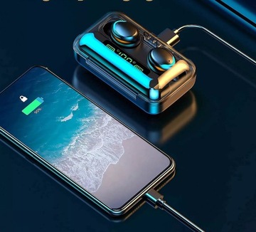 iPhone Samsung беспроводные спортивные наушники-вкладыши с блоком питания