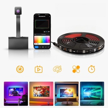 RGB IC Ambient LED TV Strip Интеллектуальная синхронизация экрана 4 м ''40-60''