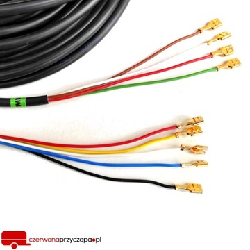 Готовые кабели HARNESS 7PIN для прицепа 6м ALU