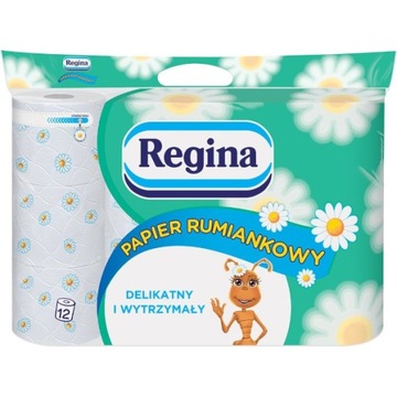 REGINA Papier toaletowy rumiankowy 12szt.