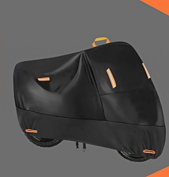 БРЕЗЕНТ ДЛЯ МОТОЦИКЛА НОВЫЙ ПОРТАТИВНЫЙ 210D ТКАНЬ ОКСФОРД 220*95*125 СМ XL