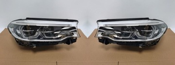 BMW G30 G31 Adaptive LED Lampa Reflektor Kompletna Zestaw Prawa Lewa EU