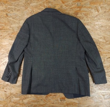 CANALI Casual Мужская дизайнерская шерстяная куртка серого цвета 50