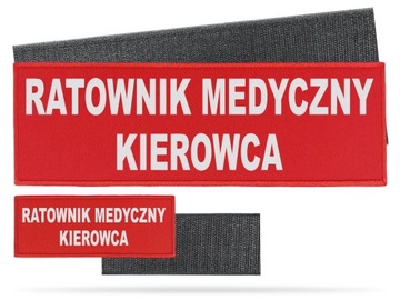 RZEP ODBLASKOWY ZESTAW RATOWNIK MEDYCZNY KIEROWCA