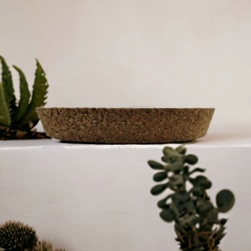 POKRYWKA KORKOWA LAS W SŁOIKU SZKLE 15 /2 cm