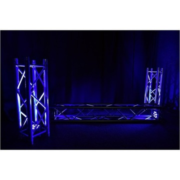 Светодиодный прожектор для сцены LIGHT4ME TRI PAR 8x9W MKII RGB тонкий плоский