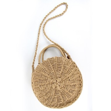 ТКАНАЯ СУМКА НА ПЛЕЧЕ БОХО КОРЗИНА ДЛЯ ПЛЯЖА